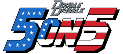Double Dribble 5 on 5 logo for GameBoy